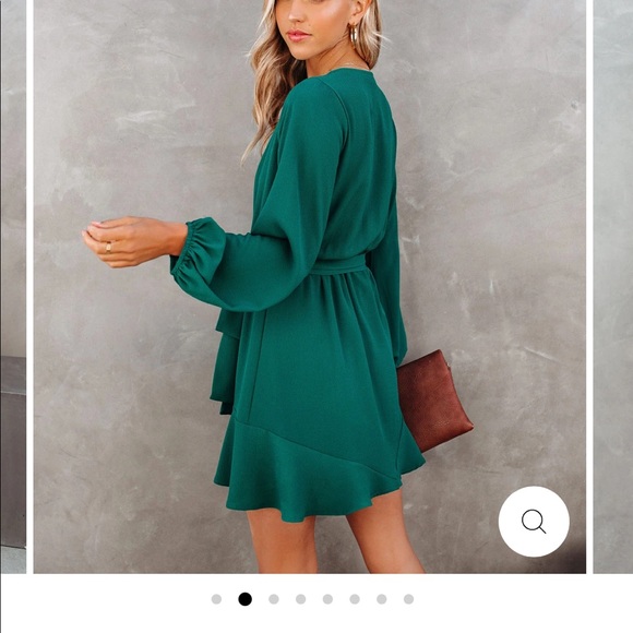Green VICI Dress Brand New - Picture 3 of 4